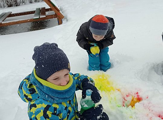 GR IV Malujemy na śniegu