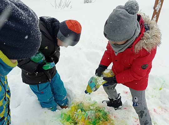 GR IV Malujemy na śniegu