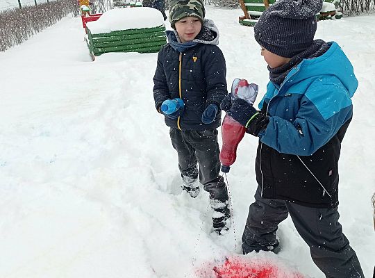 GR IV Malujemy na śniegu