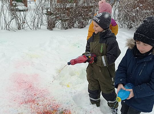 GR IV Malujemy na śniegu