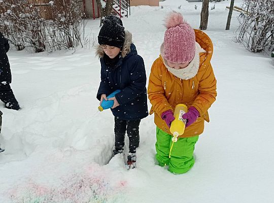 GR IV Malujemy na śniegu