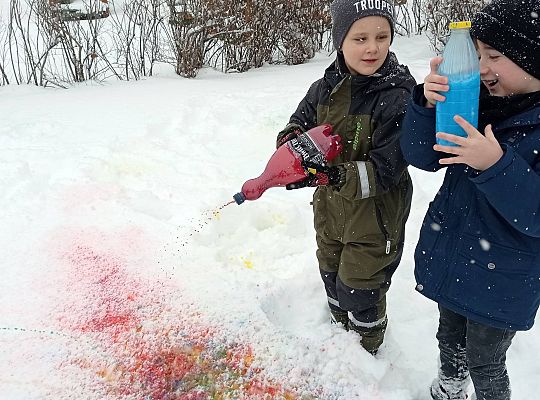 GR IV Malujemy na śniegu