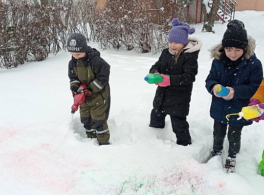 GR IV Malujemy na śniegu