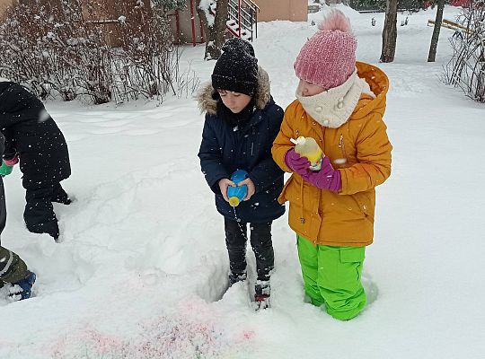 GR IV Malujemy na śniegu