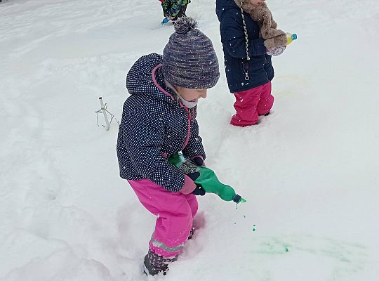 GR IV Malujemy na śniegu