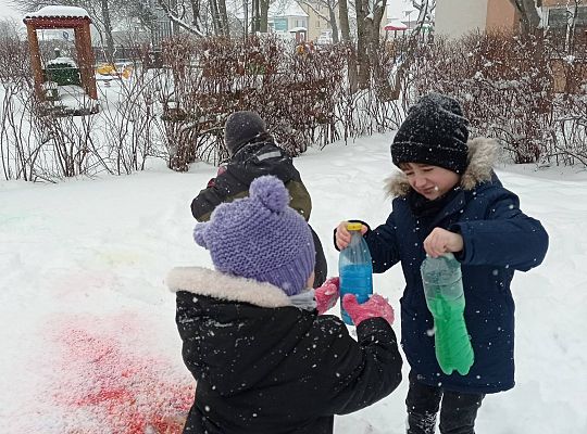 GR IV Malujemy na śniegu