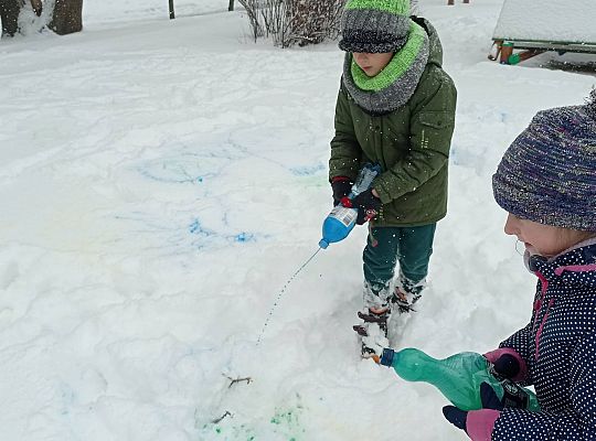 GR IV Malujemy na śniegu