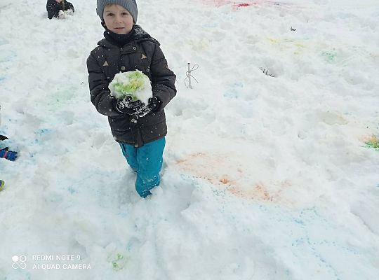 GR IV Malujemy na śniegu