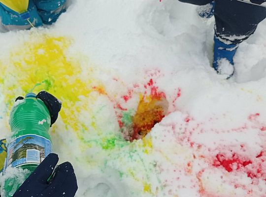 GR IV Malujemy na śniegu