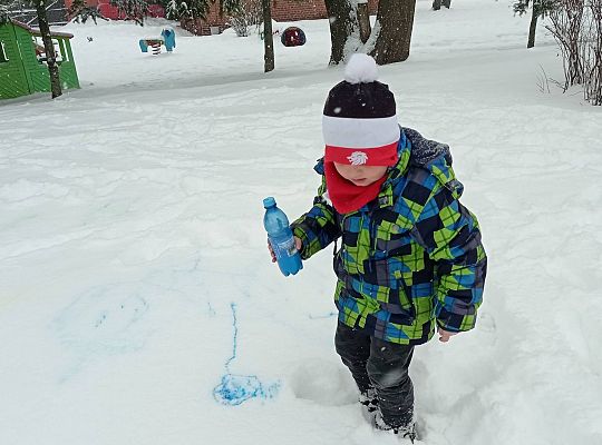 GR IV Malujemy na śniegu