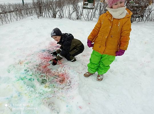 GR IV Malujemy na śniegu