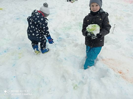 GR IV Malujemy na śniegu