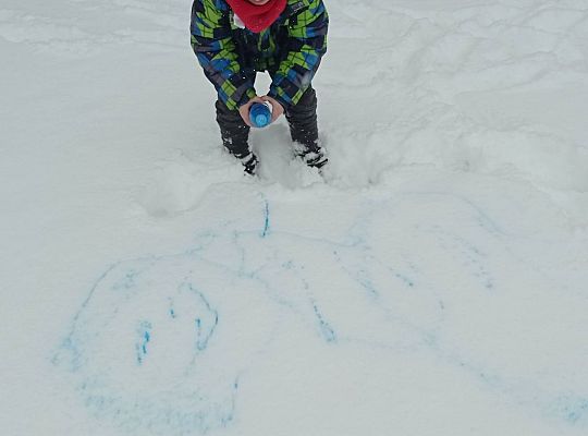 GR IV Malujemy na śniegu