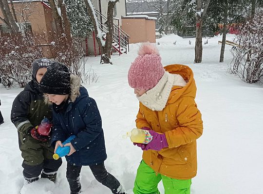 GR IV Malujemy na śniegu