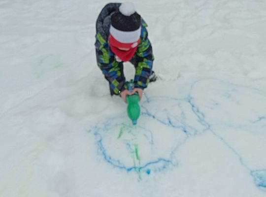 GR IV Malujemy na śniegu
