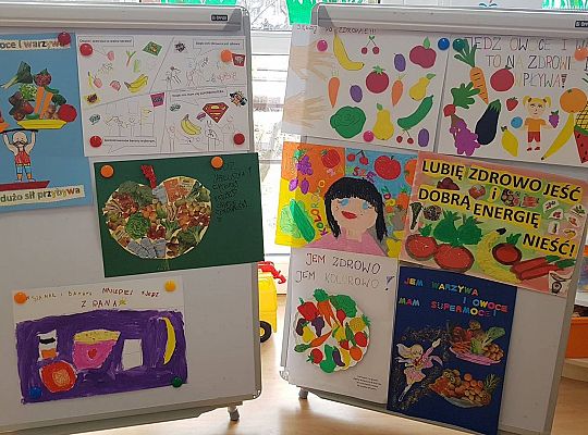 Konkurs plastyczny "Jedz zdrowo i kolorowo "