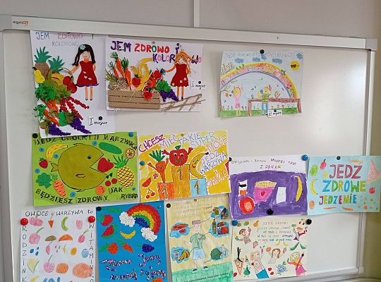 Konkurs plastyczny "Jedz zdrowo i kolorowo "