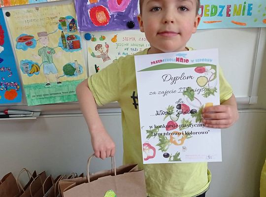 Konkurs plastyczny "Jedz zdrowo i kolorowo "