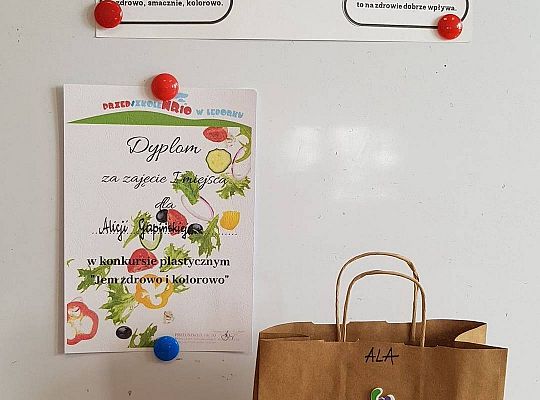 Konkurs plastyczny "Jedz zdrowo i kolorowo "