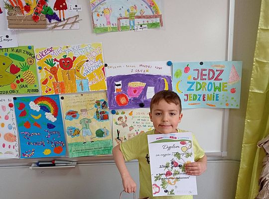 Konkurs plastyczny "Jedz zdrowo i kolorowo "