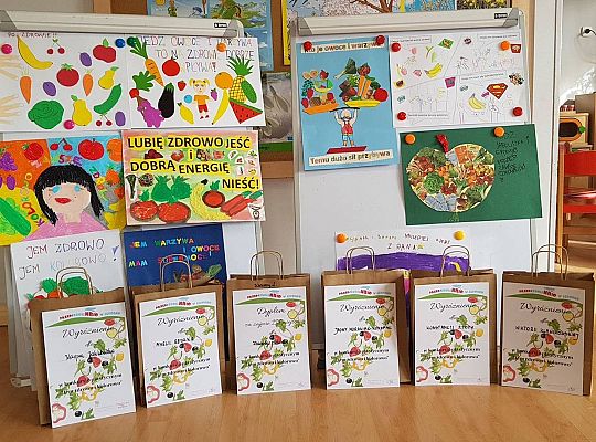 Konkurs plastyczny "Jedz zdrowo i kolorowo "