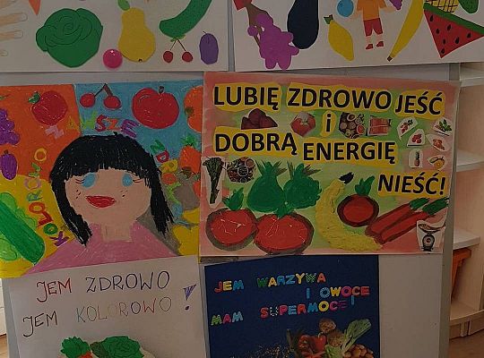Konkurs plastyczny "Jedz zdrowo i kolorowo "