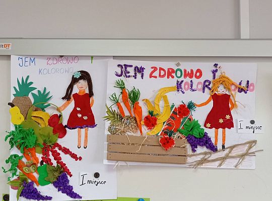 Konkurs plastyczny "Jedz zdrowo i kolorowo "