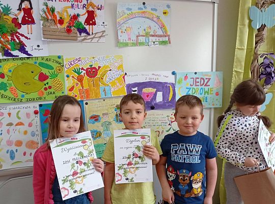 Konkurs plastyczny "Jedz zdrowo i kolorowo "