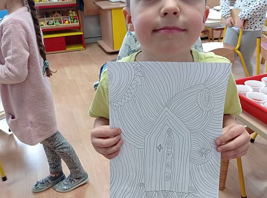 GR IV Rakieta metodą Op-Art oraz nowa zabawa ruchowa