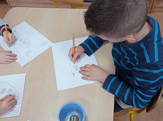 GR IV Rakieta metodą Op-Art oraz nowa zabawa ruchowa