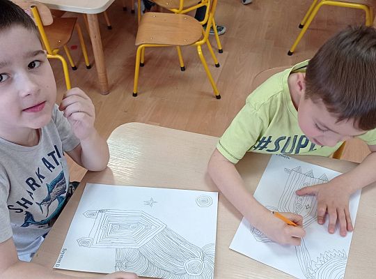 GR IV Rakieta metodą Op-Art oraz nowa zabawa ruchowa