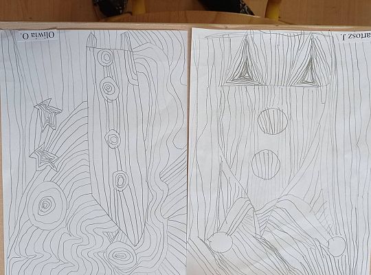 GR IV Rakieta metodą Op-Art oraz nowa zabawa ruchowa