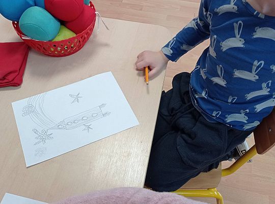 GR IV Rakieta metodą Op-Art oraz nowa zabawa ruchowa