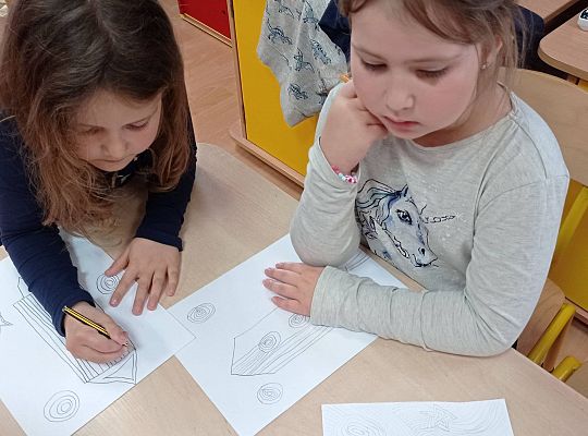 GR IV Rakieta metodą Op-Art oraz nowa zabawa ruchowa