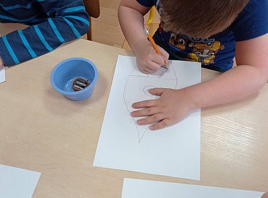 GR IV Rakieta metodą Op-Art oraz nowa zabawa ruchowa