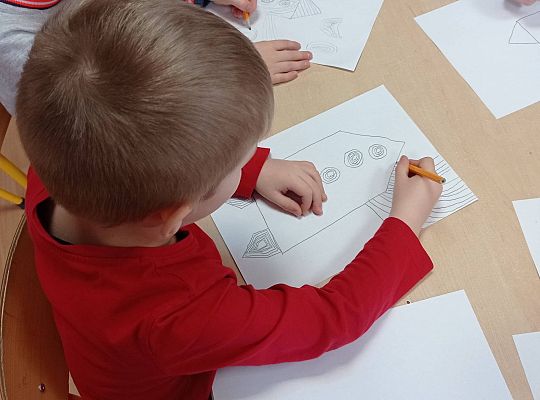 GR IV Rakieta metodą Op-Art oraz nowa zabawa ruchowa