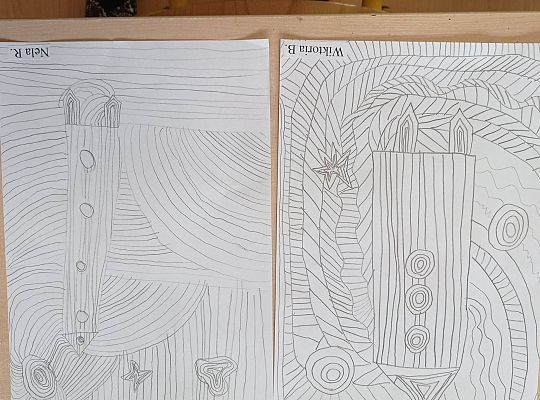 GR IV Rakieta metodą Op-Art oraz nowa zabawa ruchowa