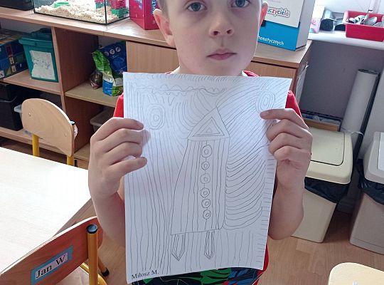 GR IV Rakieta metodą Op-Art oraz nowa zabawa ruchowa