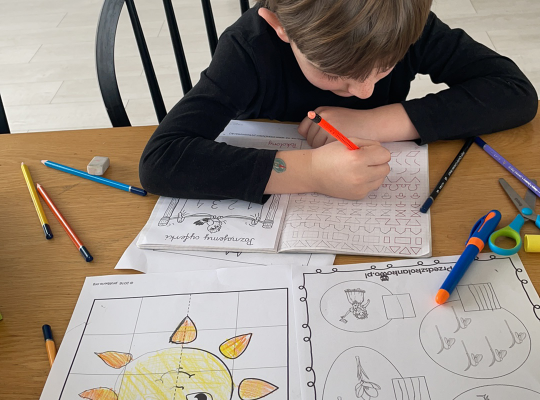 GR IV Fotorelacja z pracy w domu w tygodniu 05.04-09.04