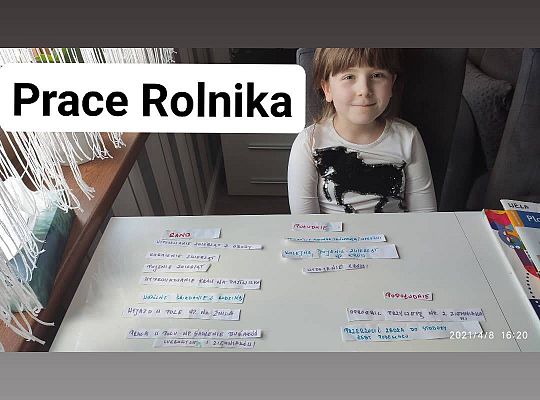 GR IV Fotorelacja z pracy w domu w tygodniu 05.04-09.04