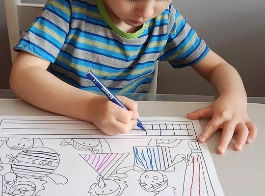 Gr I i II - Fotorelacja z pracy w domu