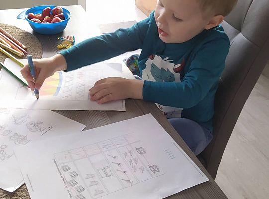 Gr I i II - Fotorelacja z pracy w domu