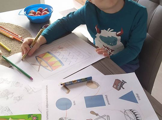 Gr I i II - Fotorelacja z pracy w domu