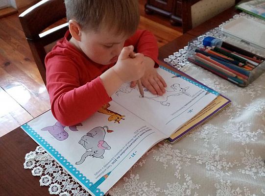 Gr I i II - Fotorelacja z pracy w domu