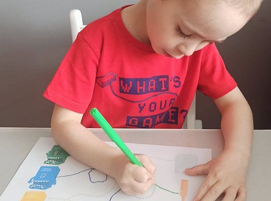 Gr I i II - Fotorelacja z pracy w domu