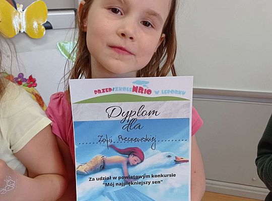 Wyniki konkursu "Mój najpiękniejszy sen"