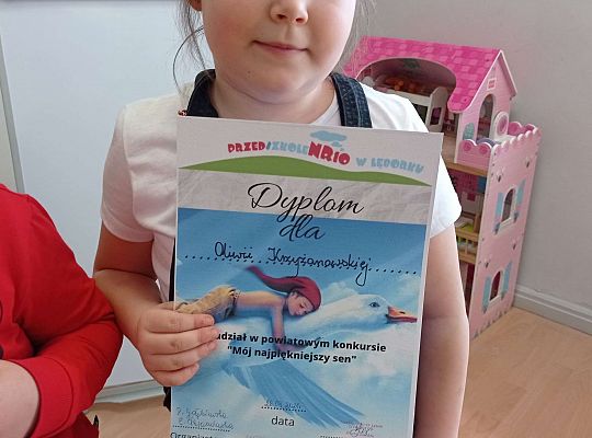 Wyniki konkursu "Mój najpiękniejszy sen"