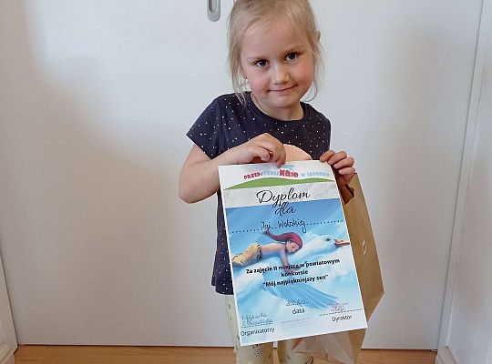 Wyniki konkursu "Mój najpiękniejszy sen"