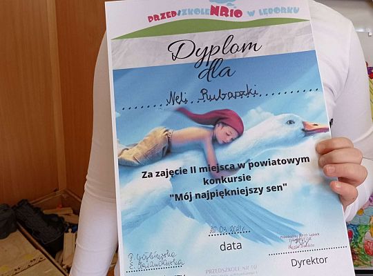 Wyniki konkursu "Mój najpiękniejszy sen"