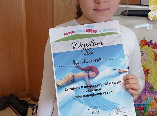 Wyniki konkursu "Mój najpiękniejszy sen"